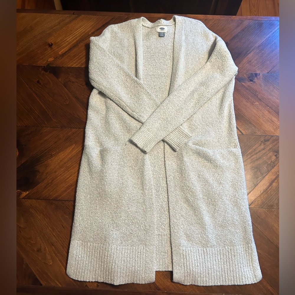 Fuzzy cardigan